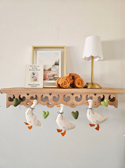 Felt Goose Garland - Beginner Sewing Tutorial