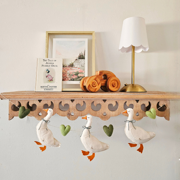 Felt Goose Garland - Limited Collection
