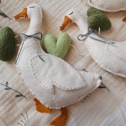 Felt Goose Garland - Limited Collection
