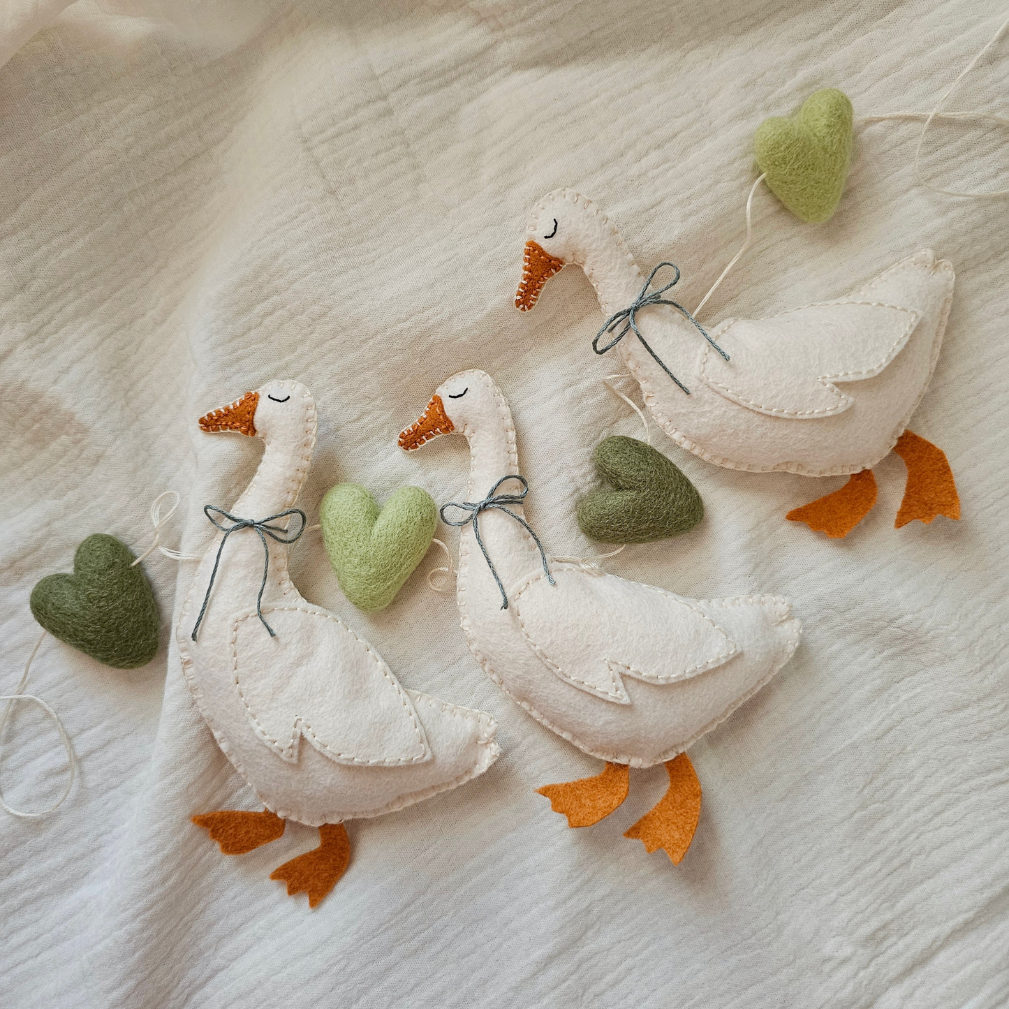 Felt Goose Garland - Limited Collection